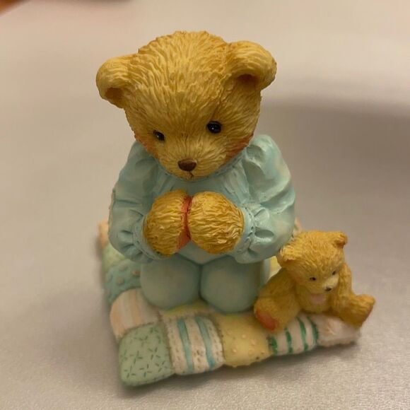 Cherished Teddies Patrick Boy Praying Figure - Picture 1 of 4